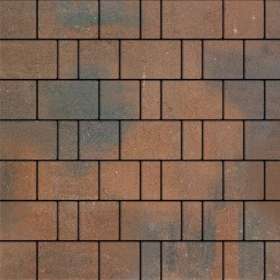 Тротуарная плитка Steinrus Бельпассо Color Mix Штайнрус 40 мм